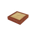 DS High Quality Custom Rosewood Mosaic Gold Silver Commemorative Coin Display Wooden Box